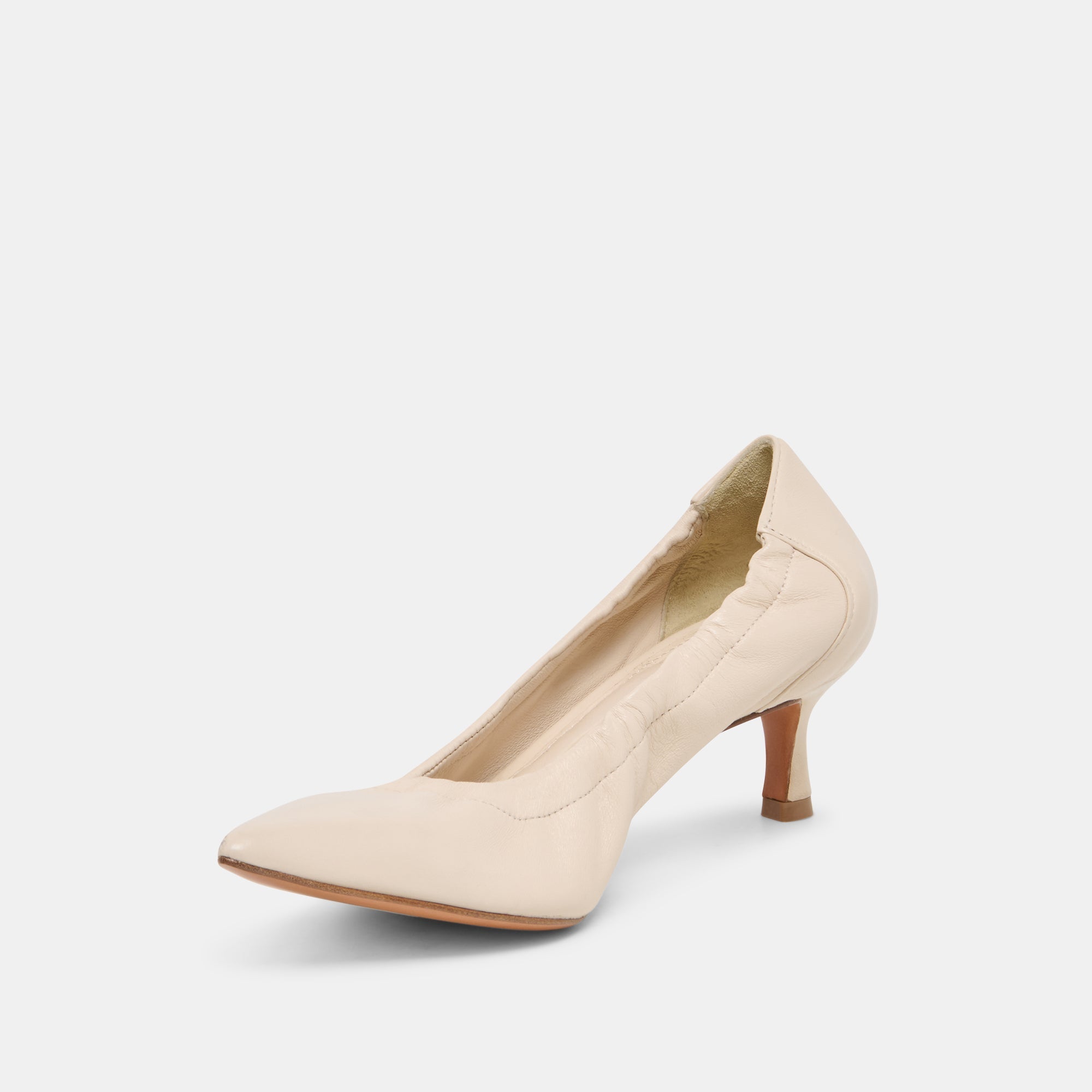 Dolce Vita SHOES | Celtin Off White Leather Heels