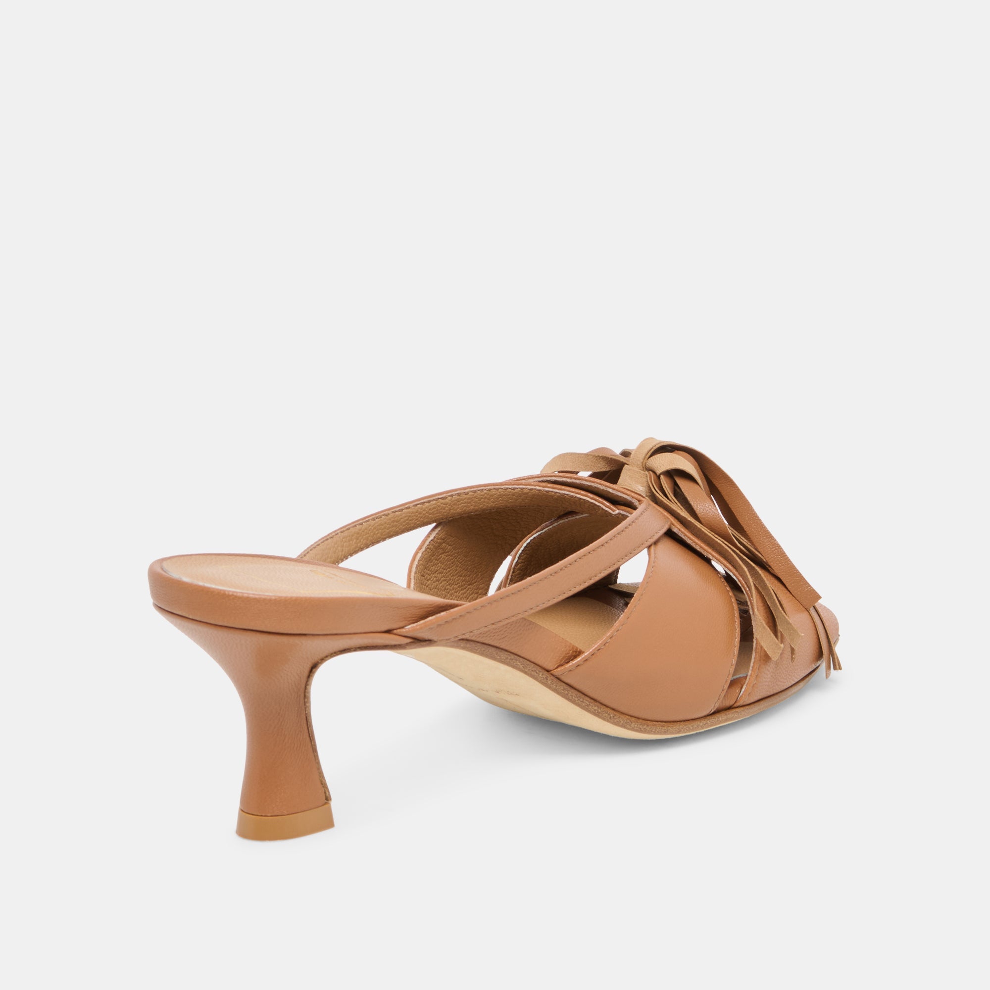 Dolce Vita SHOES | Rosaly Chestnut Leather Heels