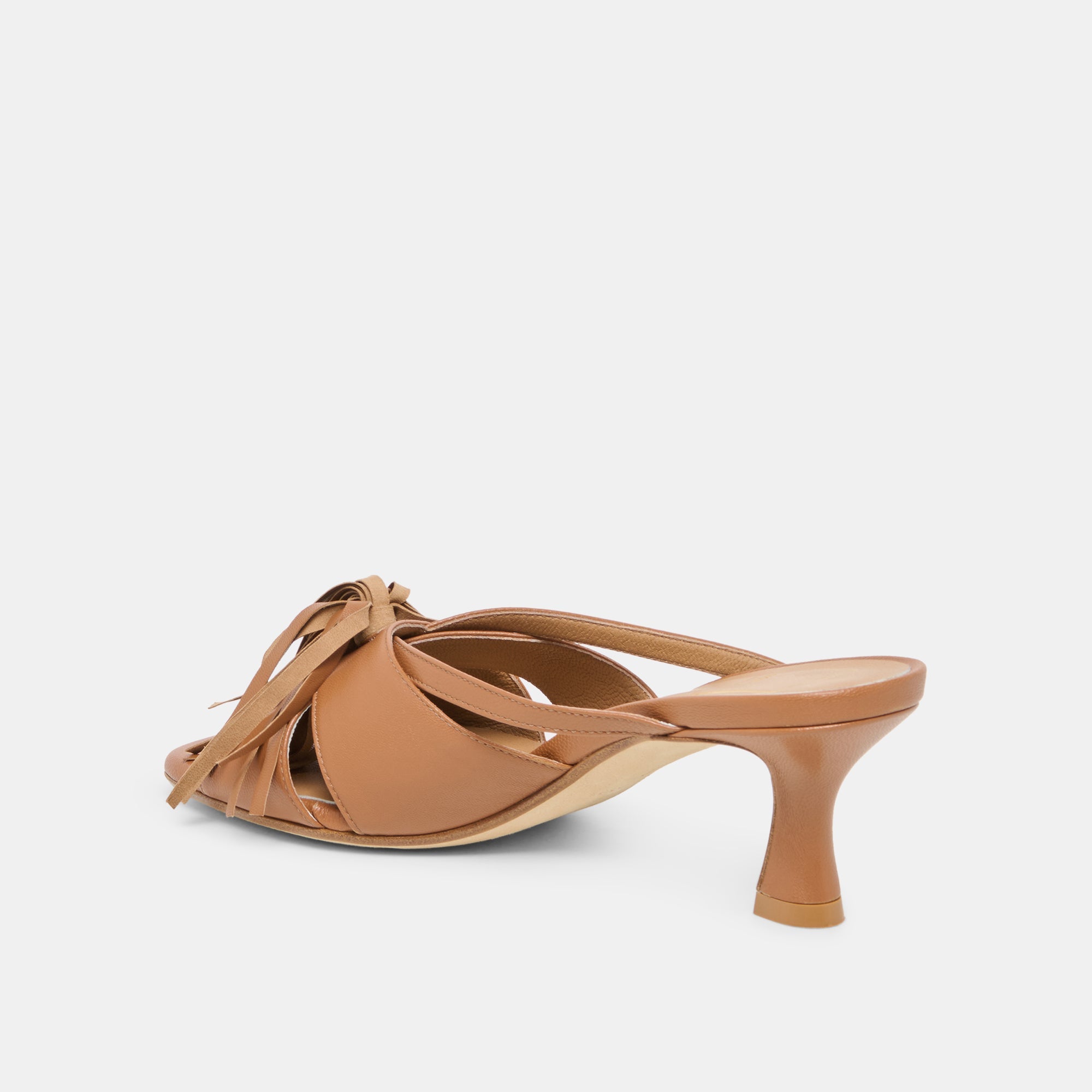 Dolce Vita SHOES | Rosaly Chestnut Leather Heels
