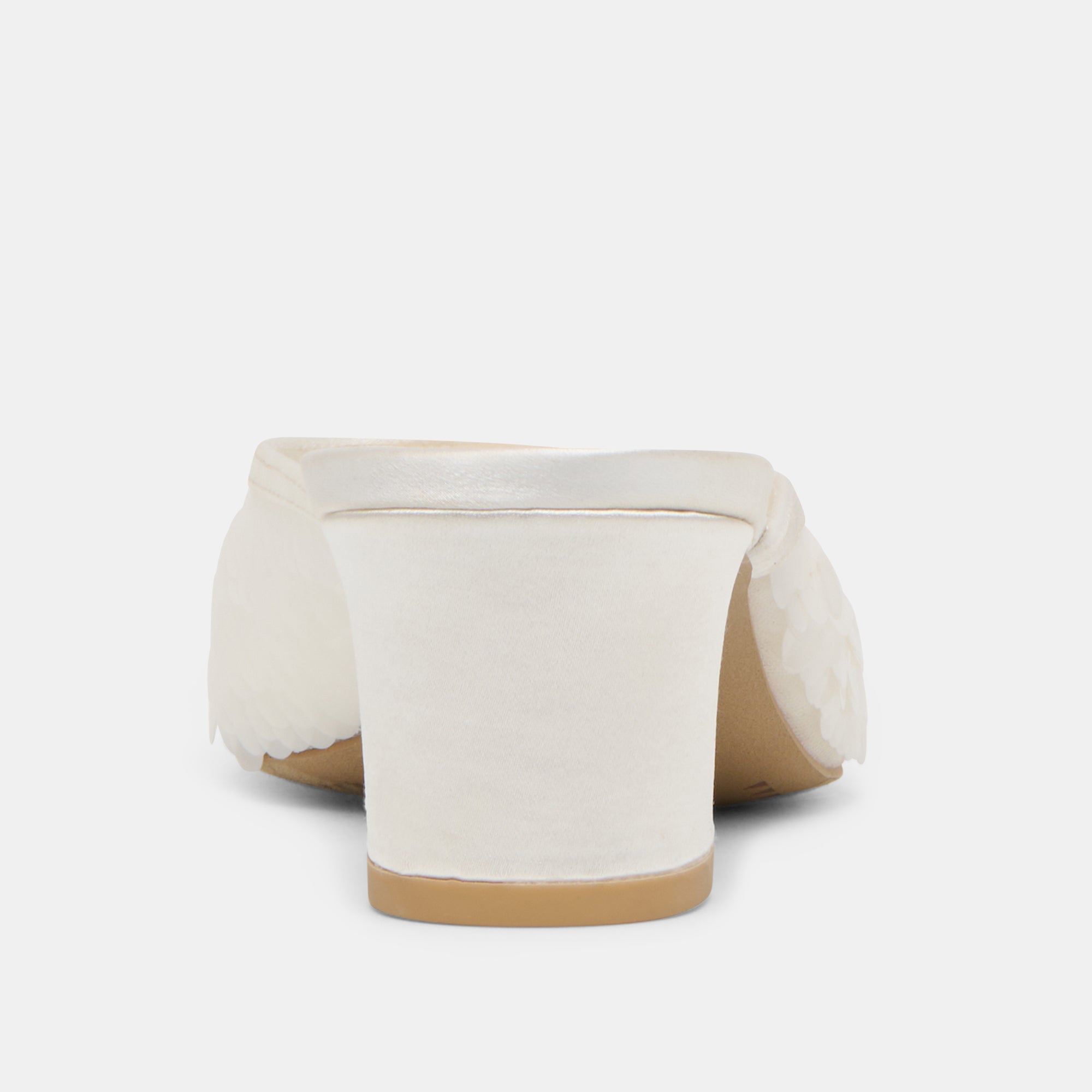Dolce Vita SHOES | Inga Off White Satin Heels