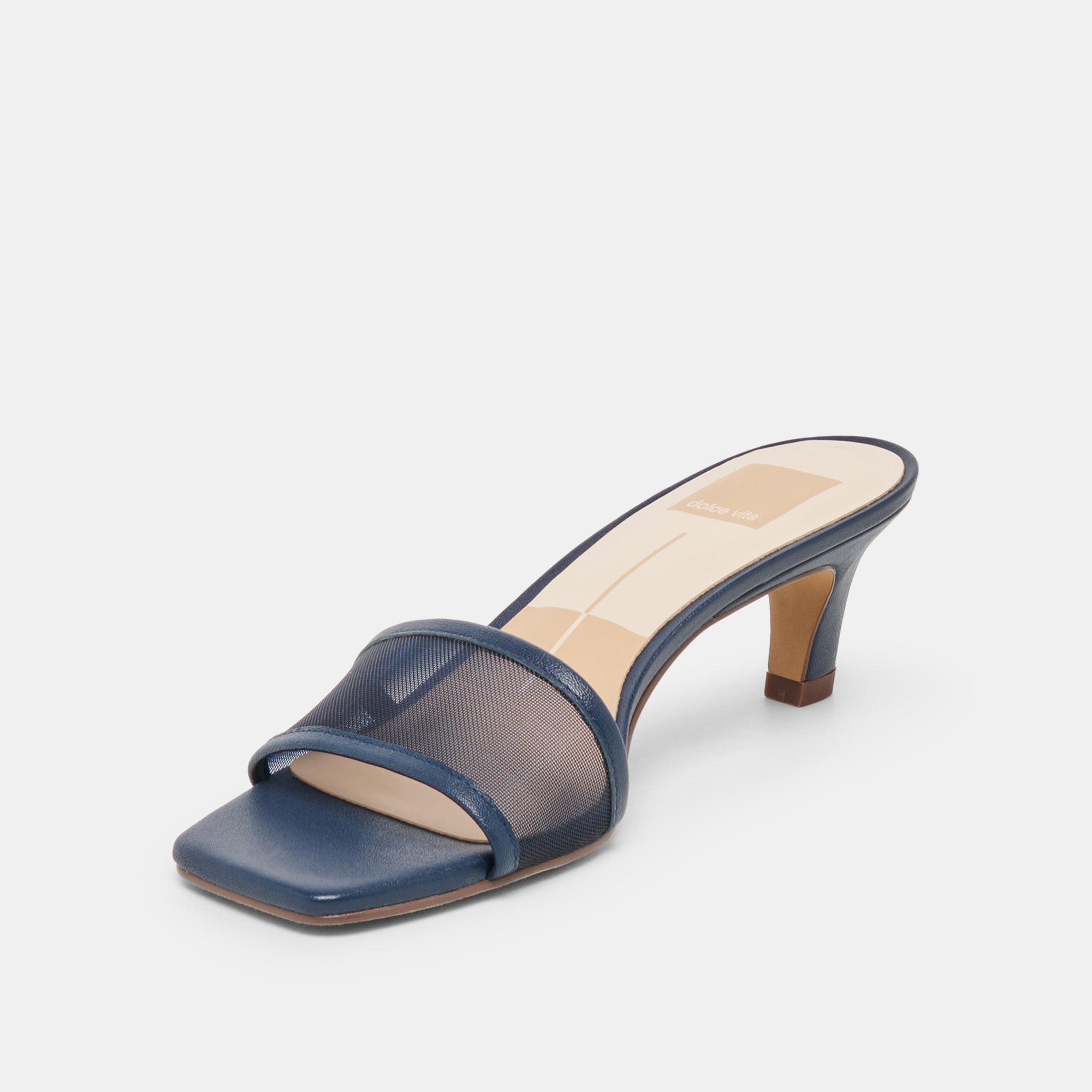 Dolce Vita SHOES | Rexa Mesh Navy Mesh Heels