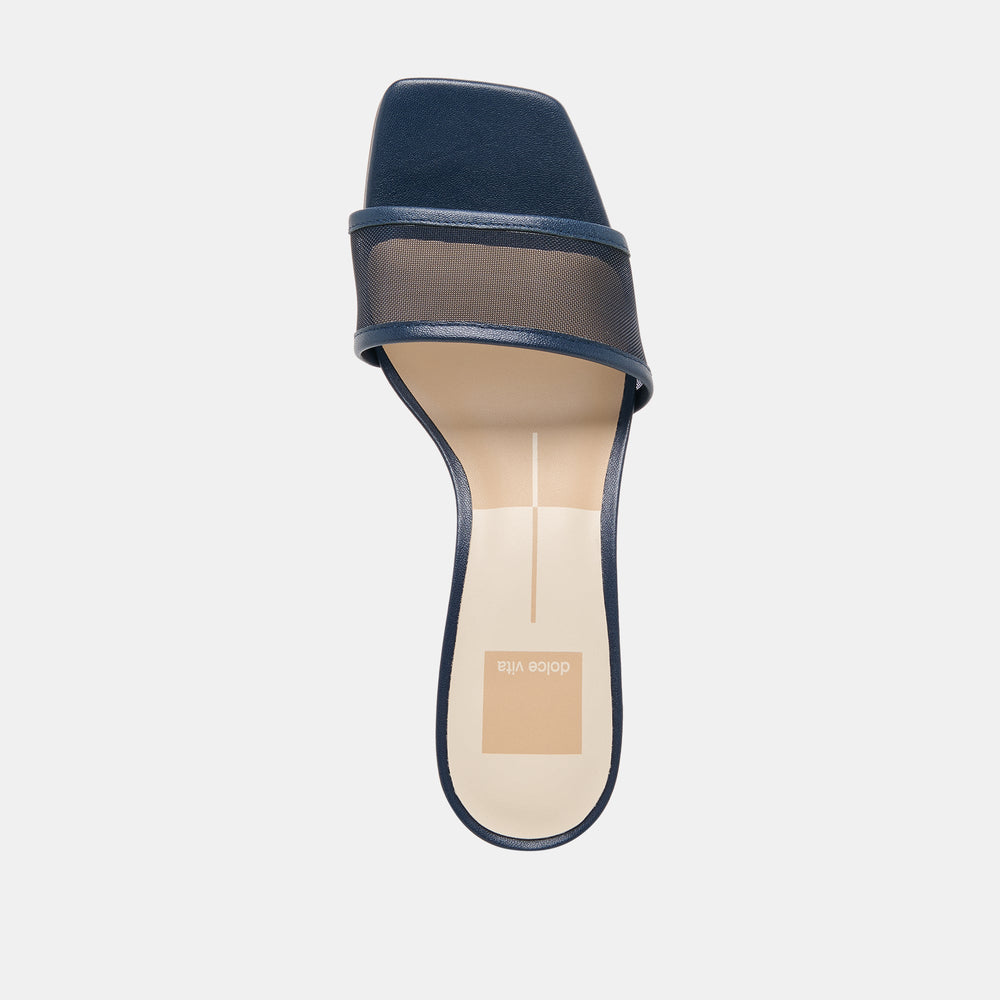Dolce Vita SHOES | Rexa Mesh Navy Mesh Heels