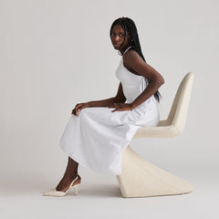 Dolce Vita SHOES | Hamya White Leather Heels