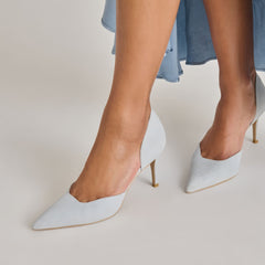 Dolce Vita SHOES | ELOY HEELS LIGHT BLUE SUEDE
 – Dolce Vita