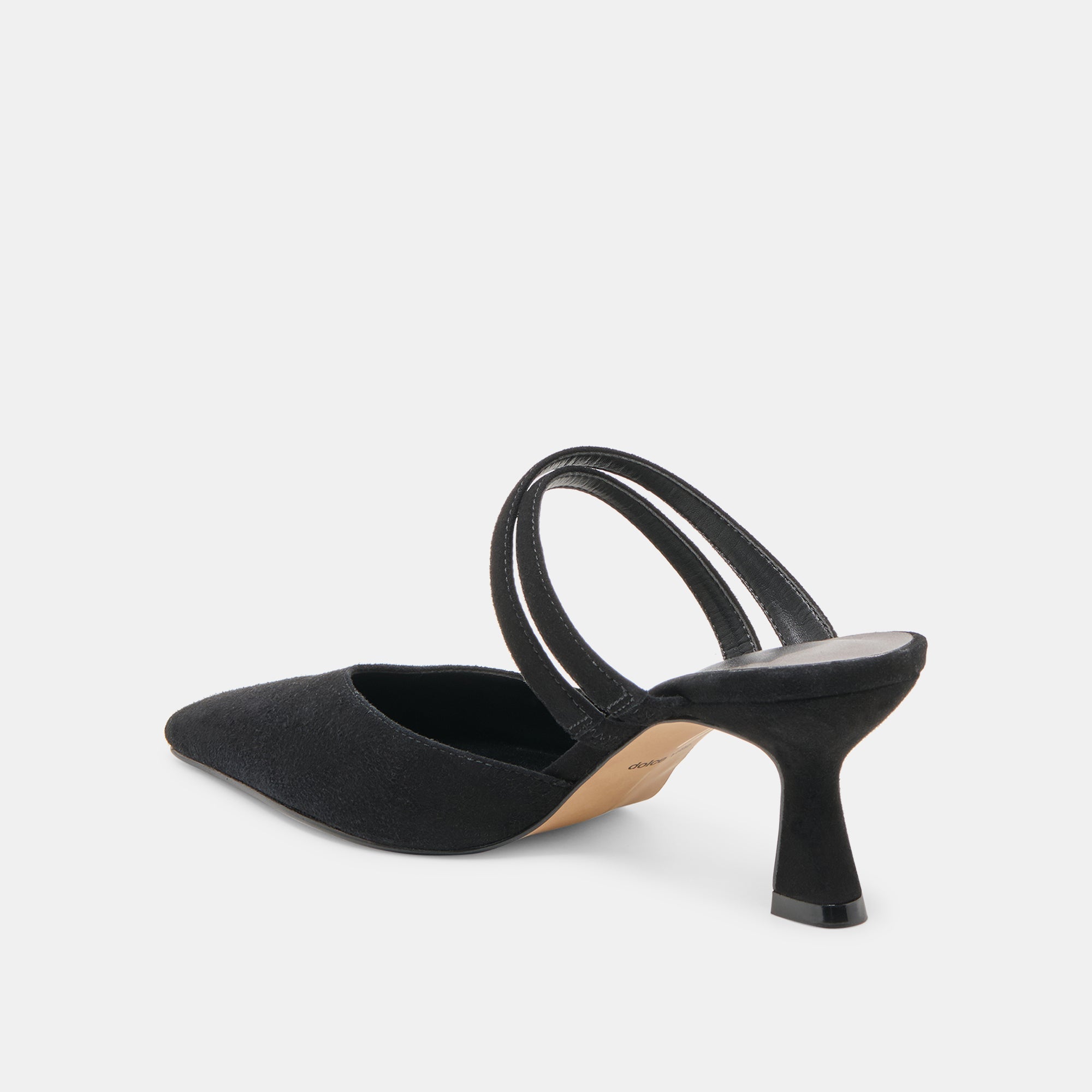 Dolce Vita SHOES | Linore Onyx Suede Heels