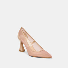 Dolce Vita SHOES | Malory Lt Tan Mesh Heels
