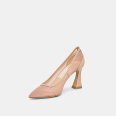 Dolce Vita SHOES | Malory Lt Tan Mesh Heels