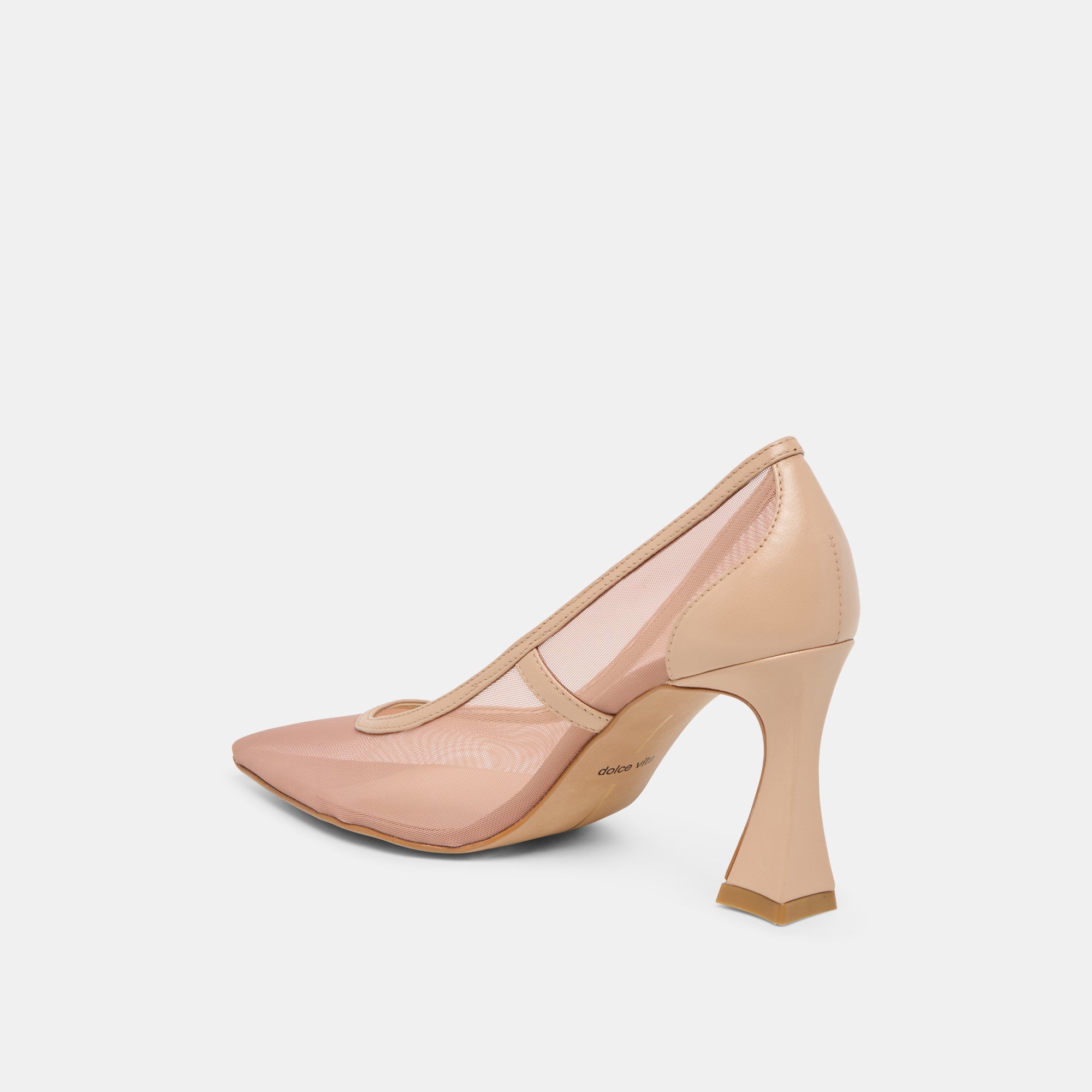 Dolce Vita SHOES | Malory Lt Tan Mesh Heels
