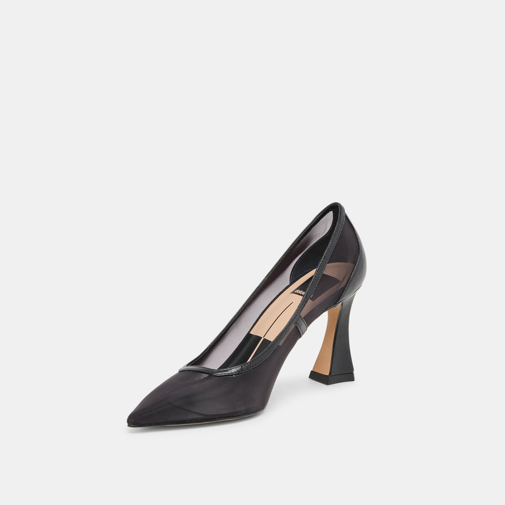 Dolce Vita SHOES | Malory Onyx Mesh Heels