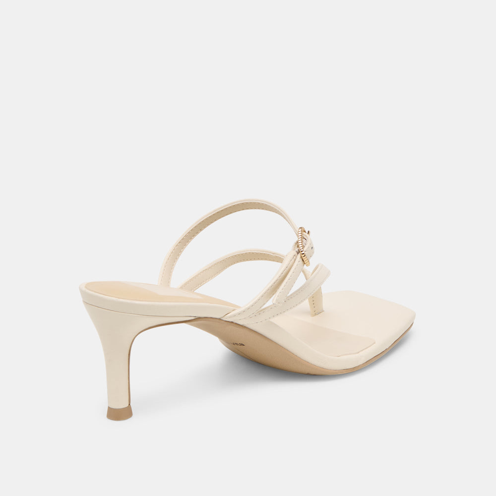 Dolce Vita SHOES | Biaga Off White Leather Heels