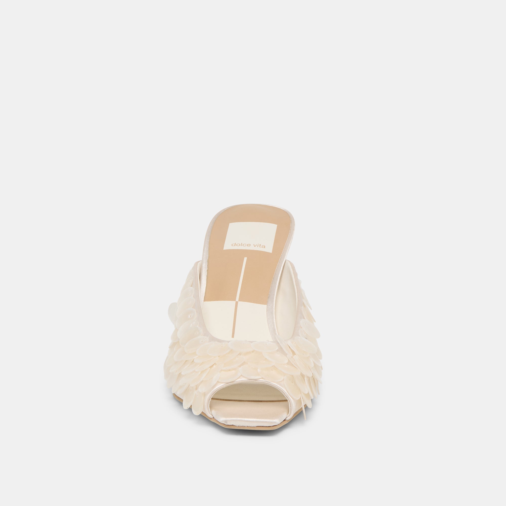 Dolce Vita SHOES | Samary Confetti Off White Satin Heels