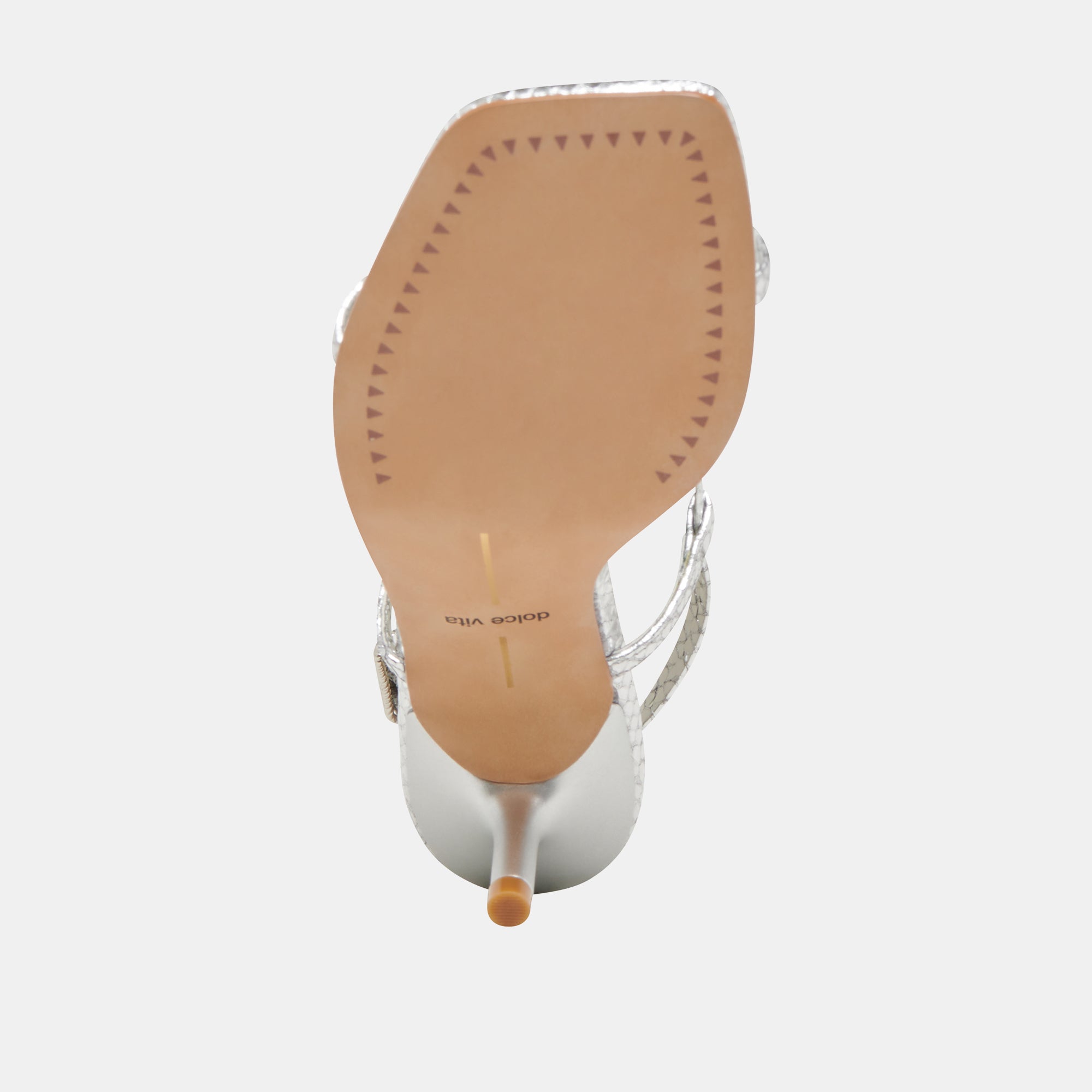 Dolce Vita SHOES | LAURY HEELS SILVER EMBOSSED LEATHER
 – Dolce Vita