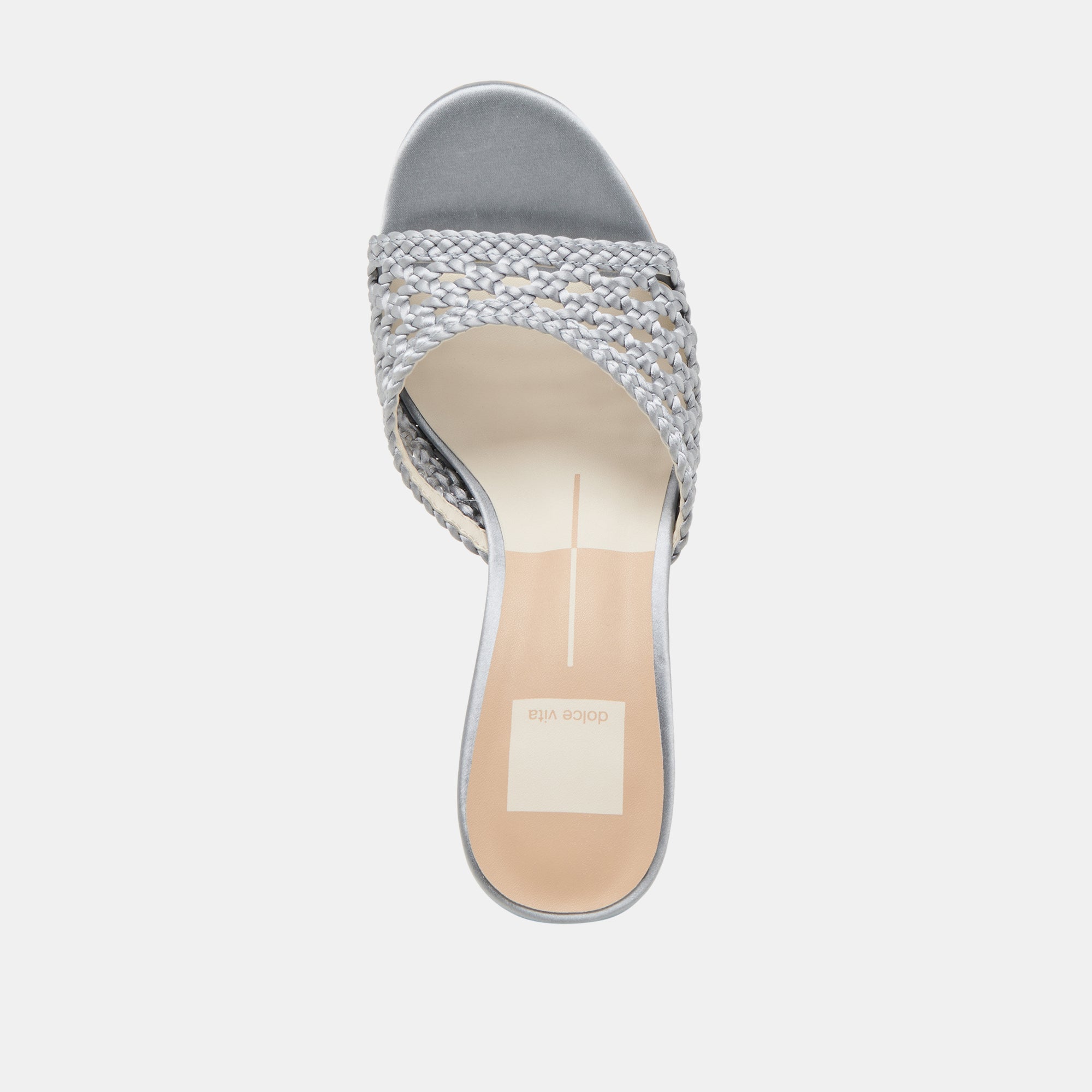 Dolce Vita SHOES | MARGOE HEELS LIGHT BLUE WOVEN SATIN
 – Dolce Vita