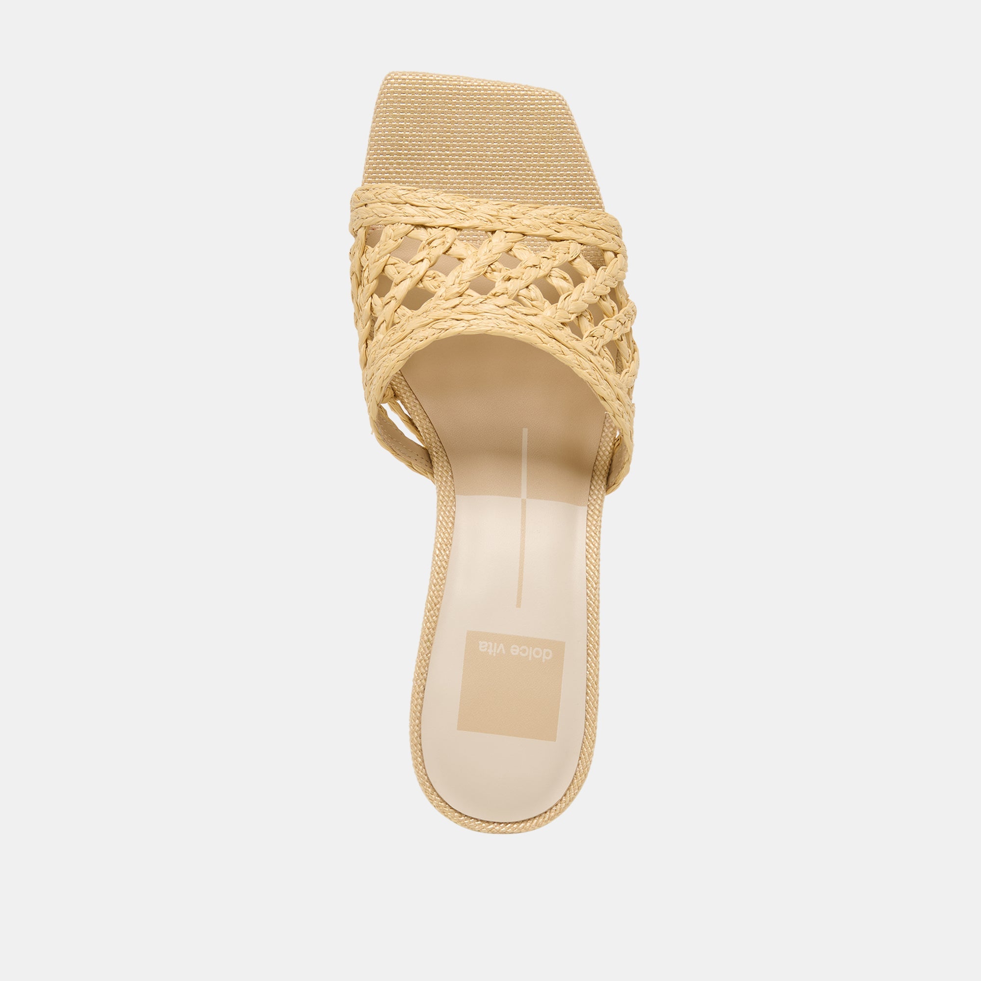 Dolce Vita SHOES | Bowen Lt Natural Raffia Heels