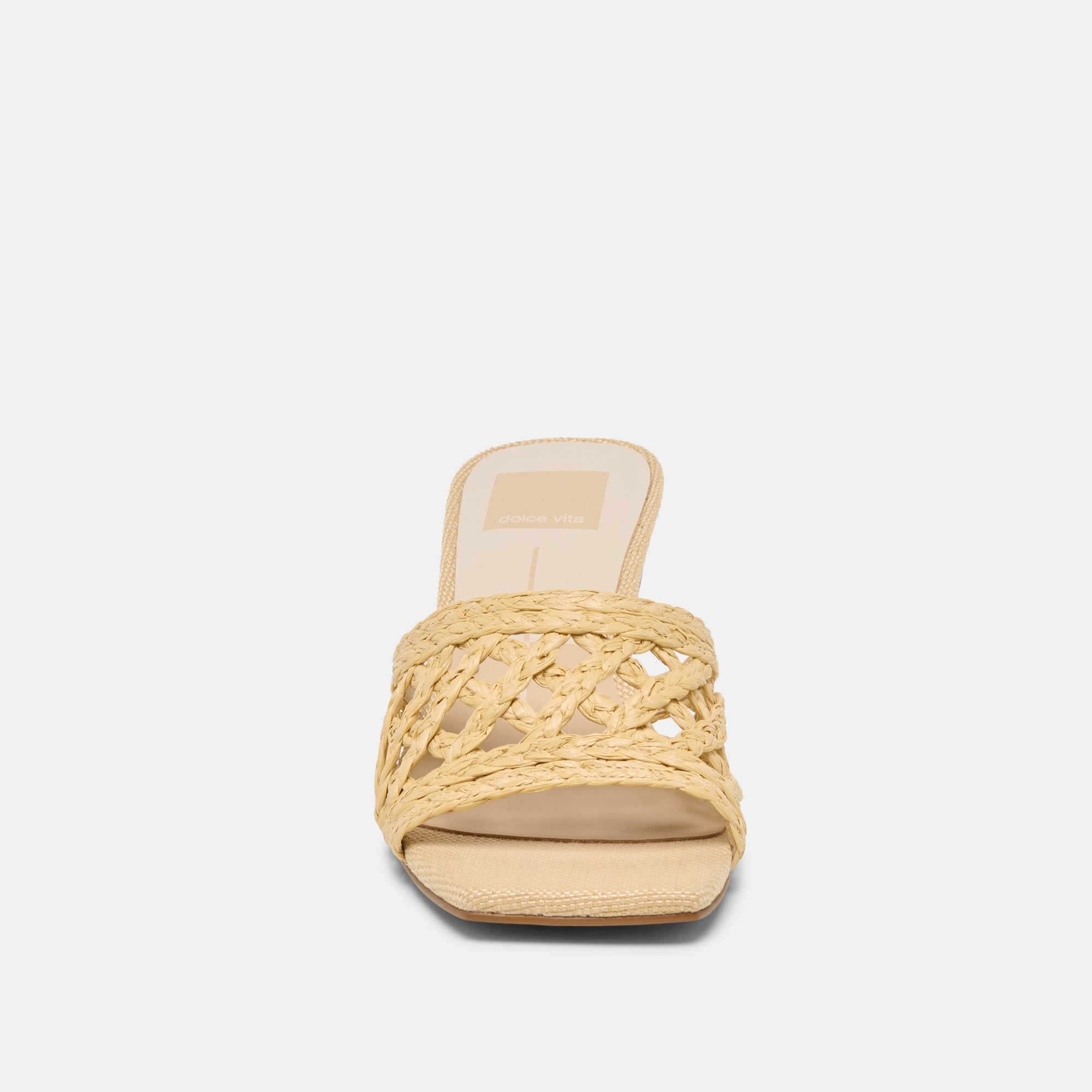 Dolce Vita SHOES | Bowen Lt Natural Raffia Heels