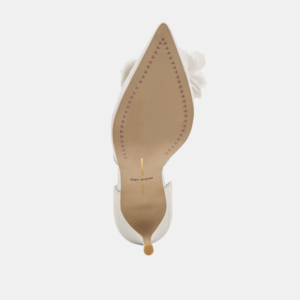 Dolce Vita SHOES | Evelin White Mesh Heels
