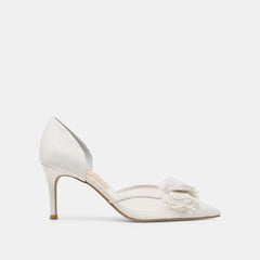 Dolce Vita SHOES | Evelin White Mesh Heels
