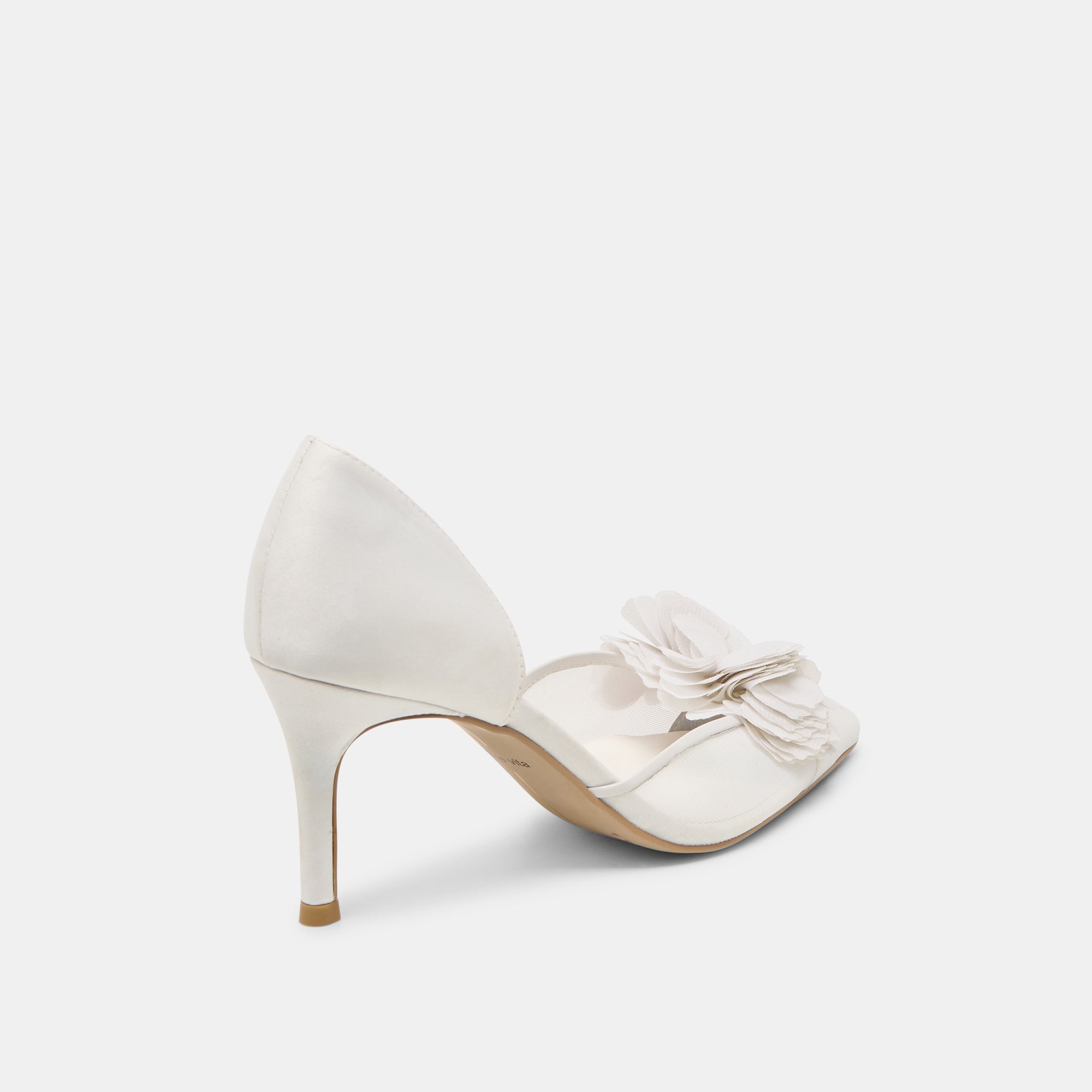 Dolce Vita SHOES | Evelin White Mesh Heels