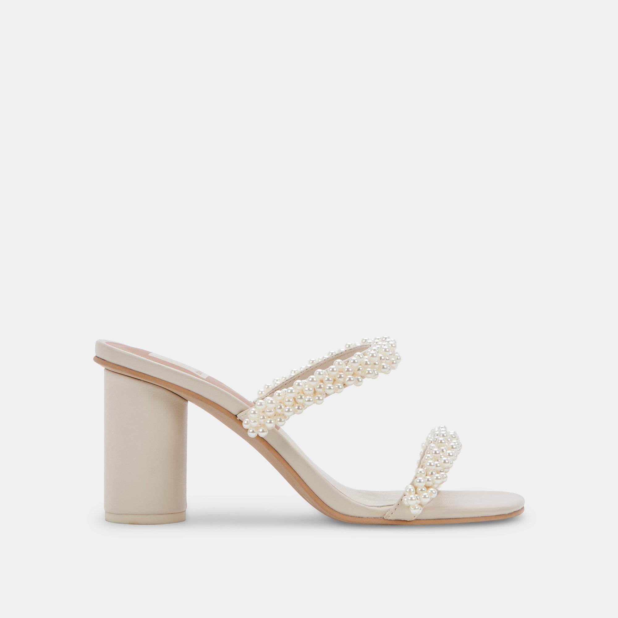 Dolce Vita SHOES | NOEL Heels Vanilla Pearls | Vanilla Pearl Bead Heels
 – Dolce Vita