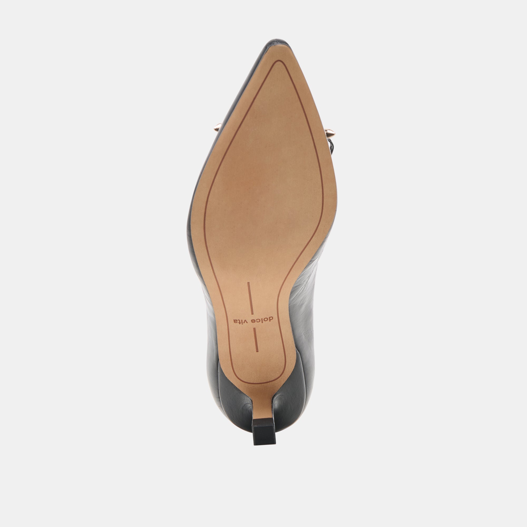Dolce Vita SHOES | Clarie Midnight Crinkle Patent Leather Heels