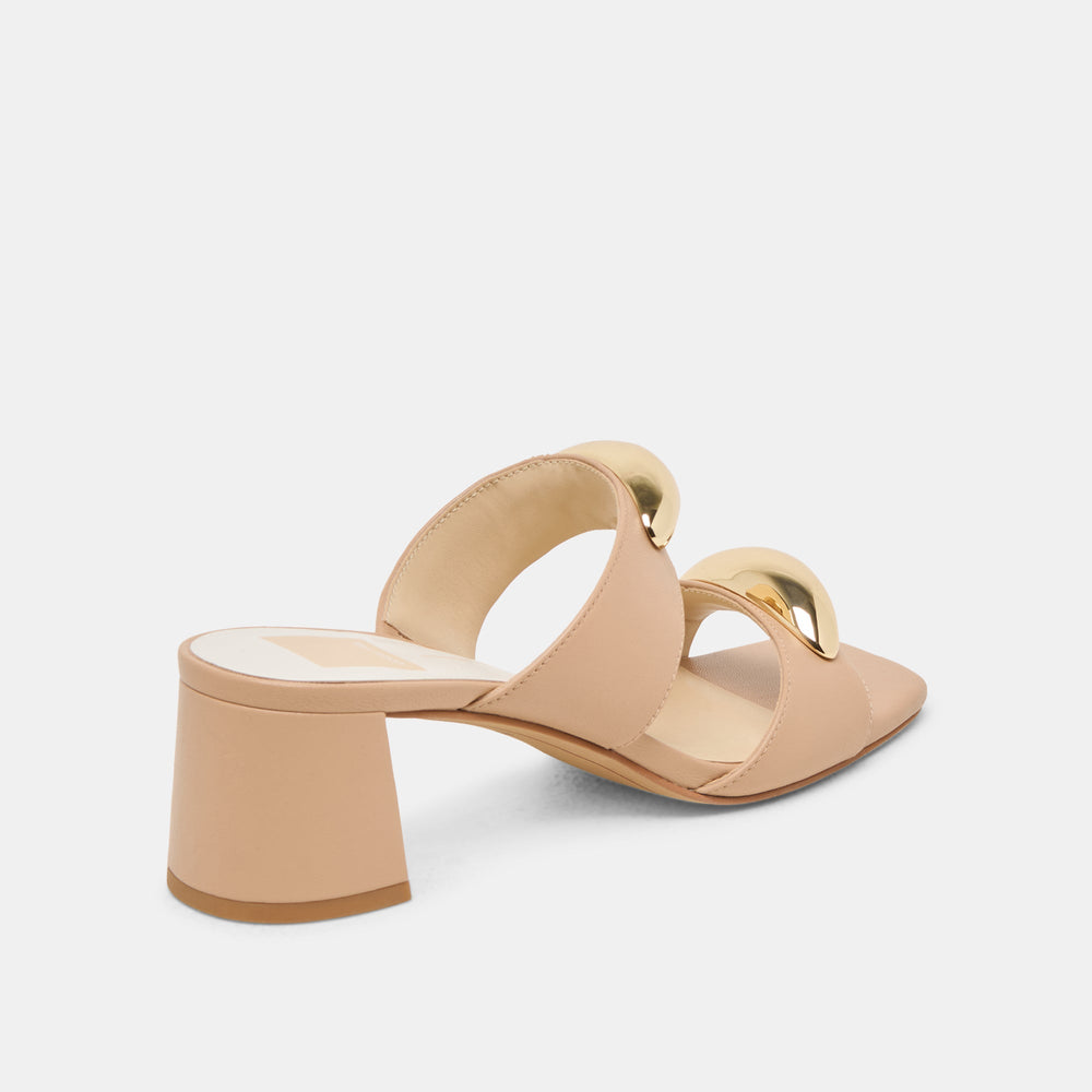 Dolce Vita SHOES | Barnet Light Tan Leather Heels