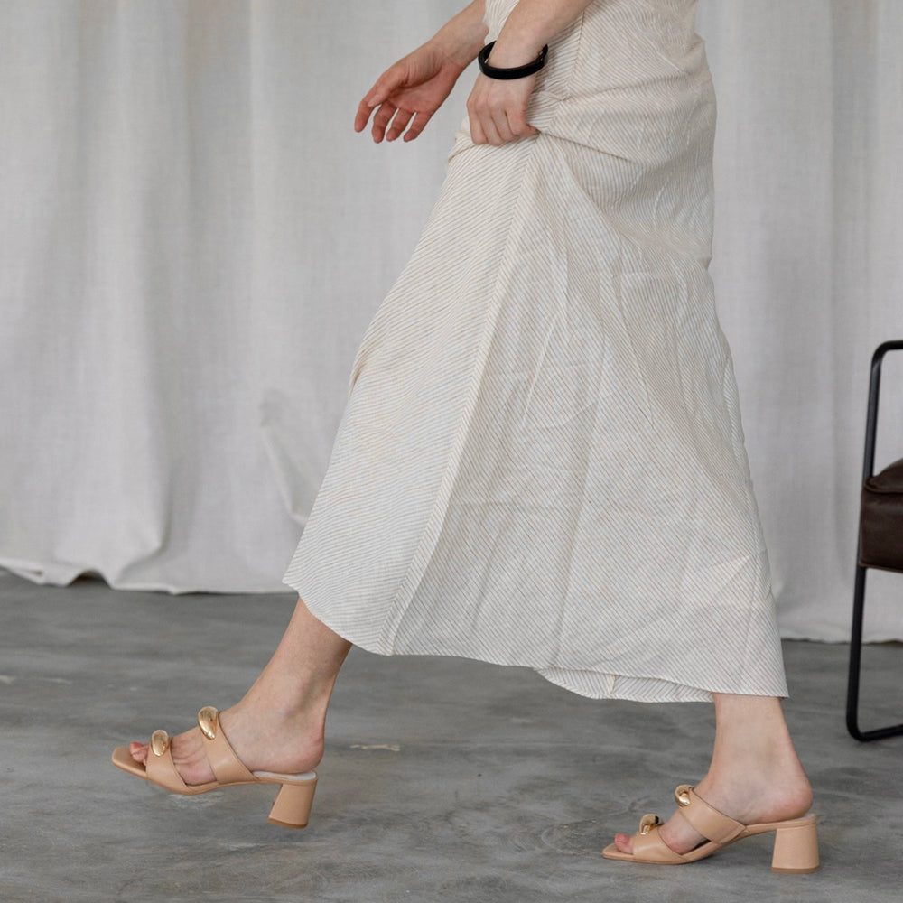 Dolce Vita SHOES | Barnet Light Tan Leather Heels