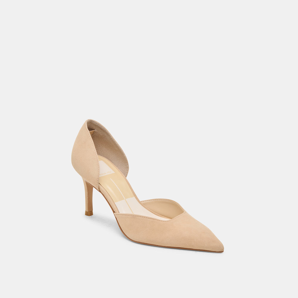 Dolce Vita SHOES | ELOY HEELS TAN SUEDE
 – Dolce Vita