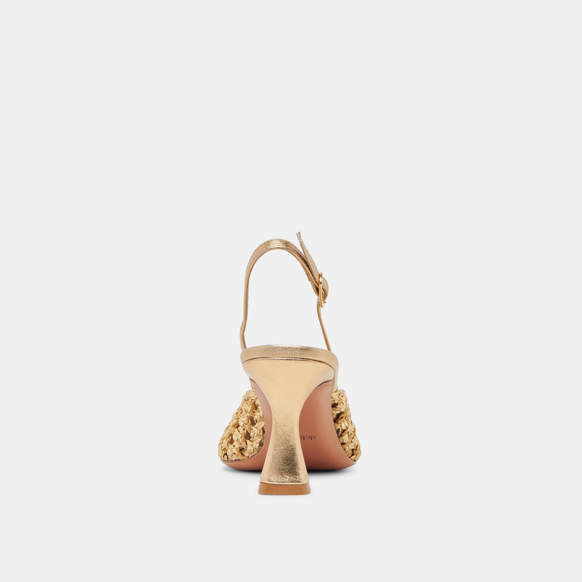 Dolce Vita SHOES | GLORIA HEELS GOLD WOVEN
 – Dolce Vita