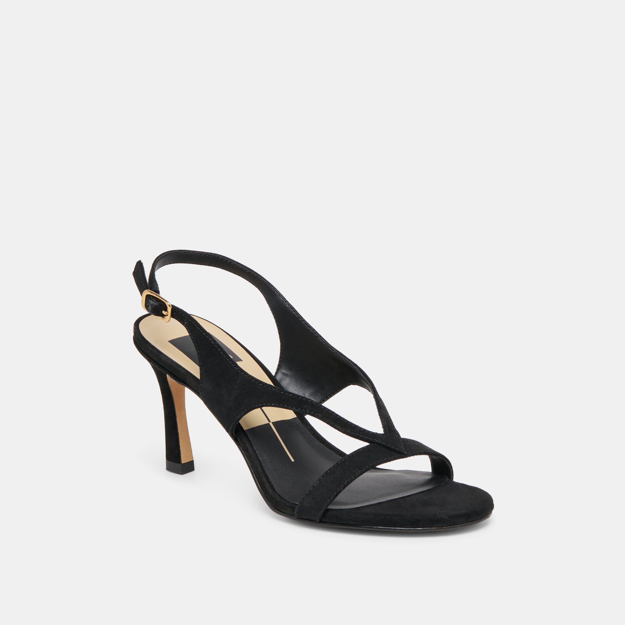 Dolce Vita SHOES | Izela Onyx Suede Heels