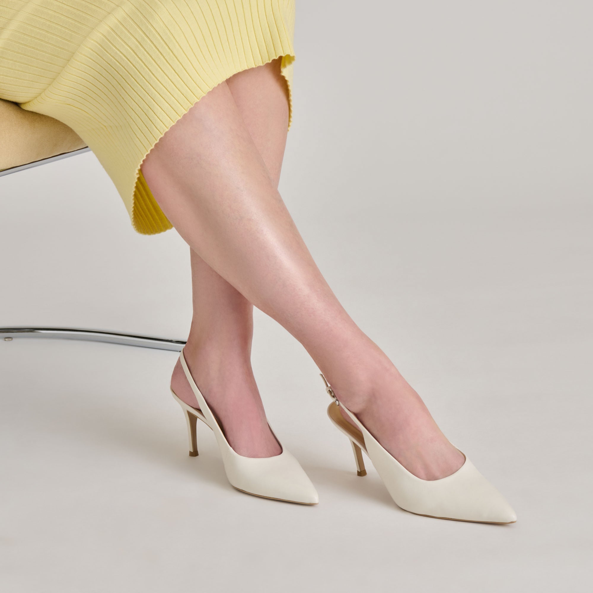 Dolce Vita SHOES | ELASI HEELS WHITE LEATHER
 – Dolce Vita