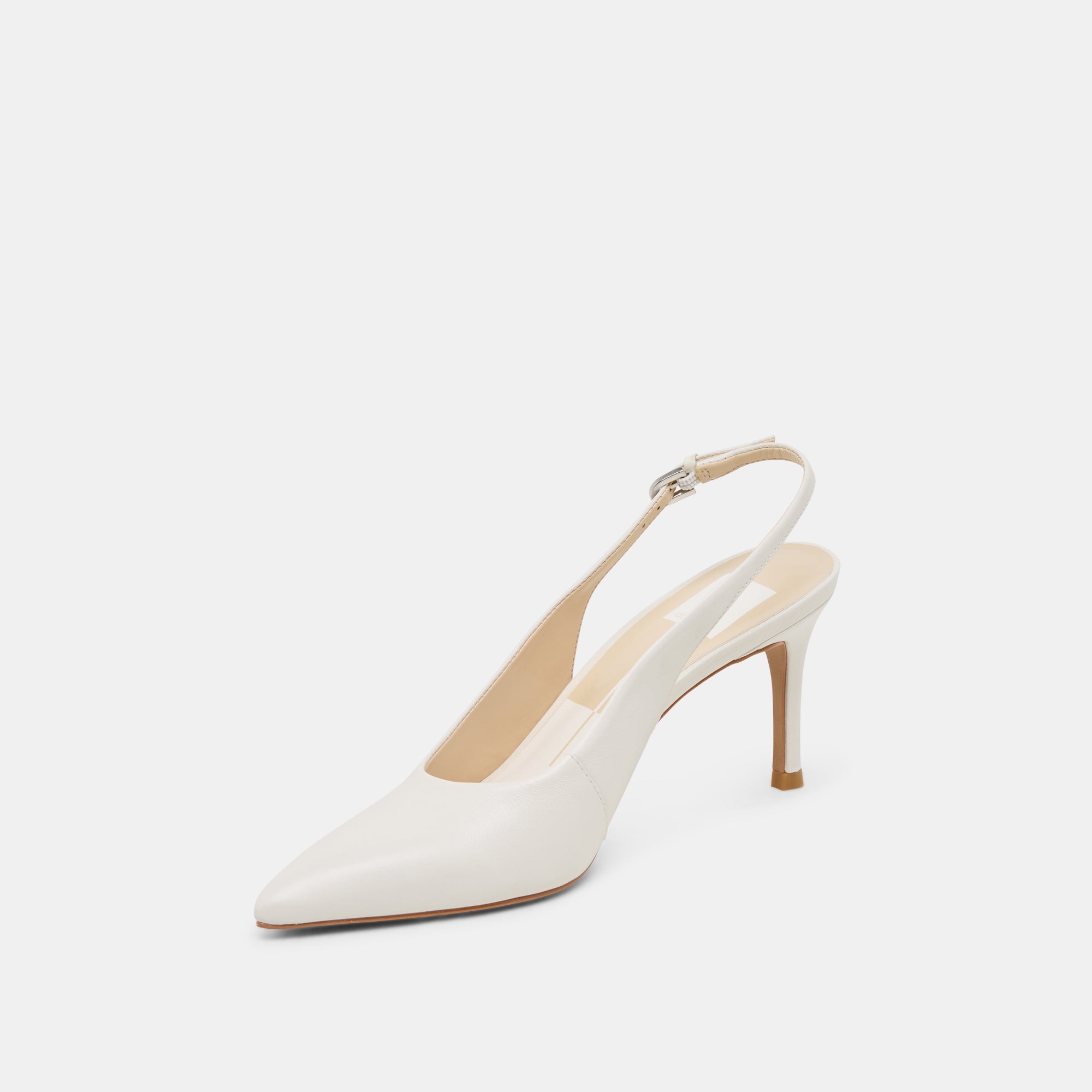 Dolce Vita SHOES | ELASI HEELS WHITE LEATHER
 – Dolce Vita