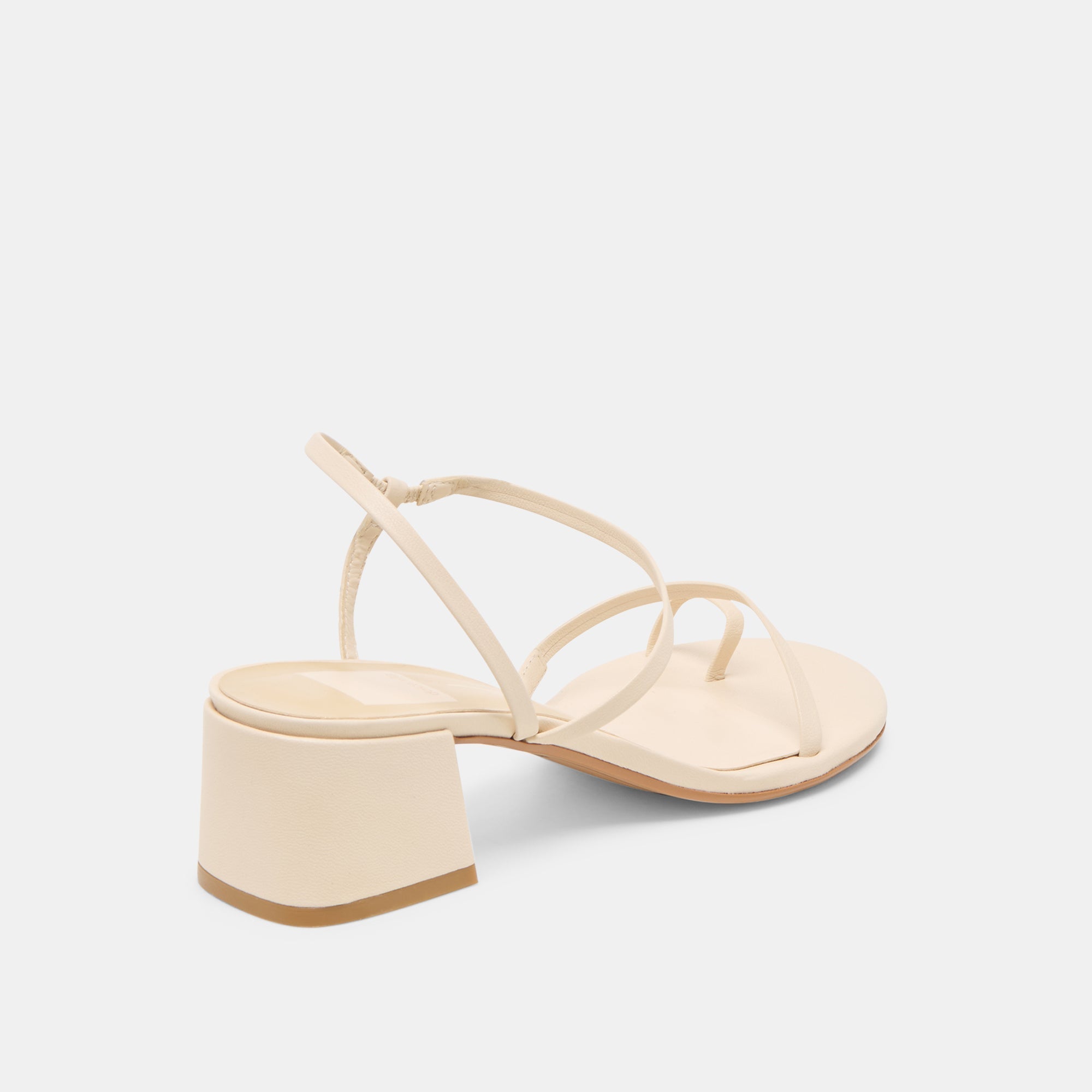 Dolce Vita SHOES | Trini Creme Leather Heels
