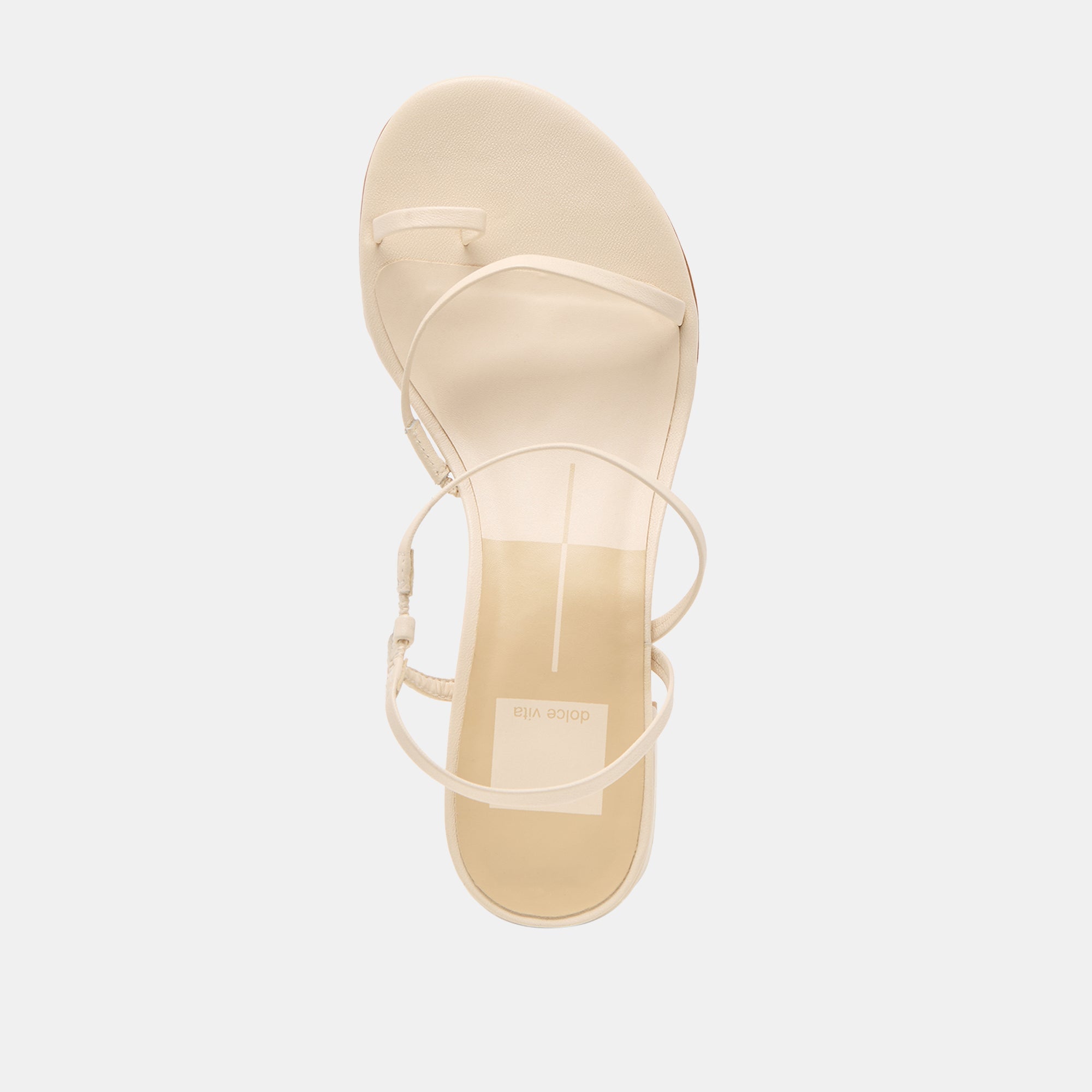Dolce Vita SHOES | Trini Creme Leather Heels