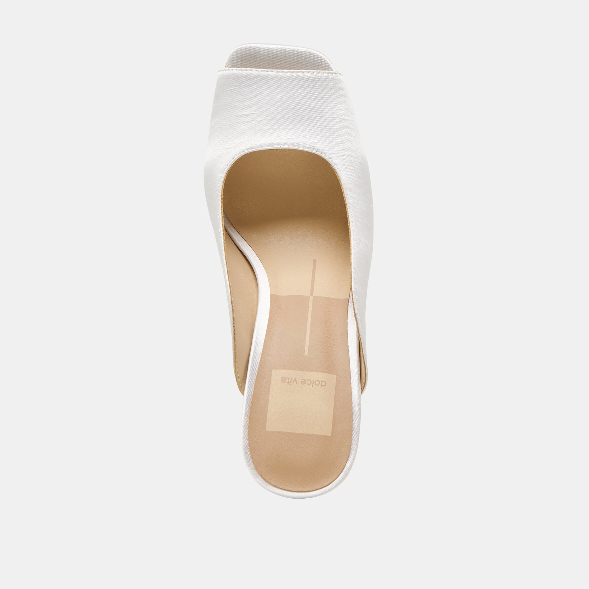 Dolce Vita SHOES | Sabela Off White Satin Heels