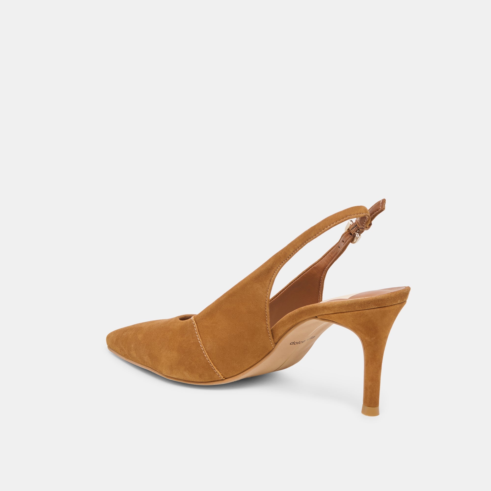 Dolce Vita SHOES | Elasi Brown Nubuck Heels