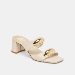 Dolce Vita SHOES | Barnet Bone Leather Heels