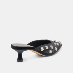 Dolce Vita SHOES | Clara Nero Velvet Heels