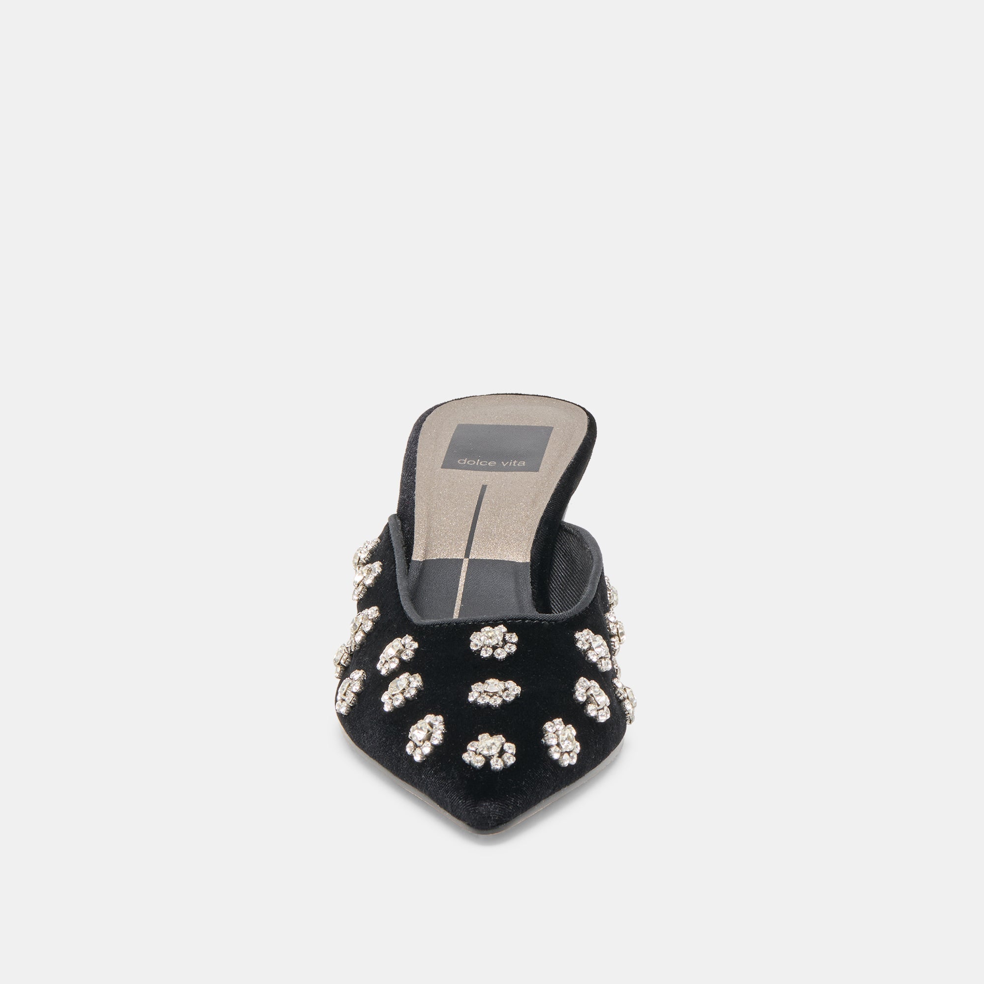 Dolce Vita SHOES | Clara Nero Velvet Heels