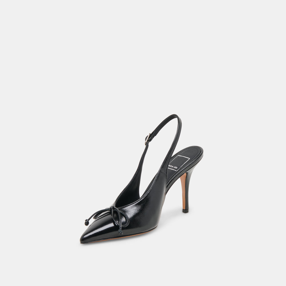 Dolce Vita SHOES | GEENA HEELS BLACK LEATHER
 – Dolce Vita