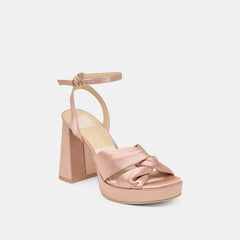 Dolce Vita SHOES | PARLO HEELS BLUSH SATIN
 – Dolce Vita