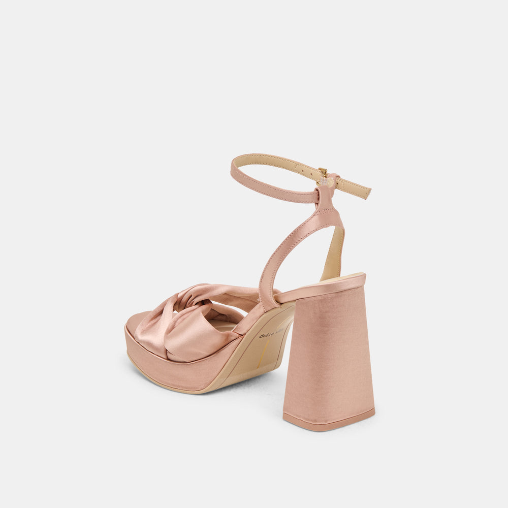 Dolce Vita SHOES | PARLO HEELS BLUSH SATIN
 – Dolce Vita