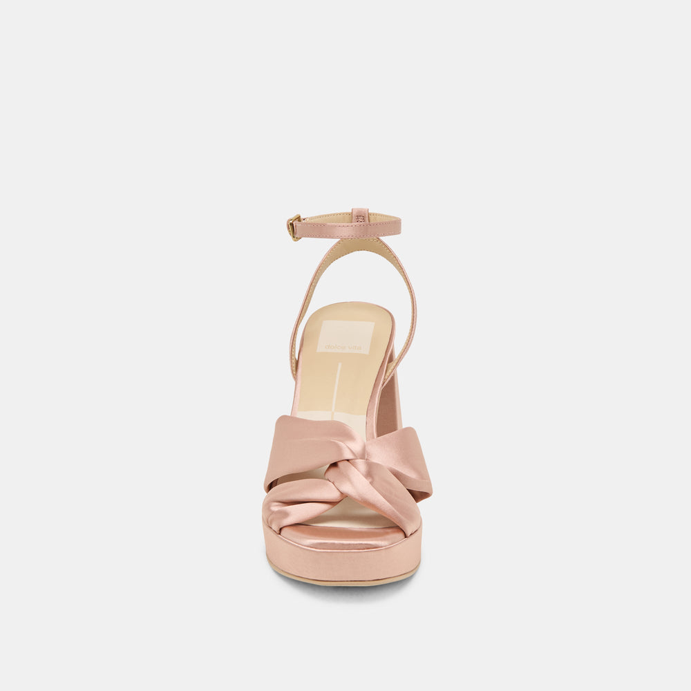 Dolce Vita SHOES | PARLO HEELS BLUSH SATIN
 – Dolce Vita
