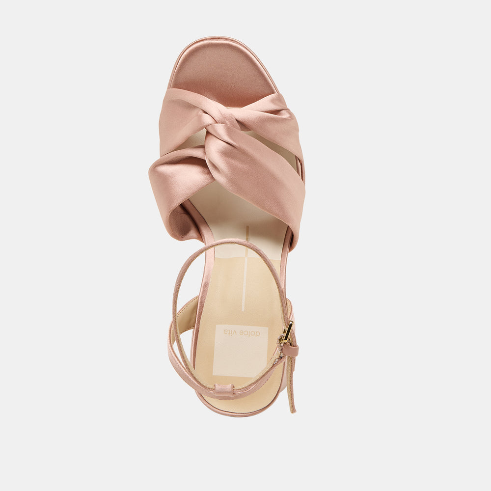 Dolce Vita SHOES | PARLO HEELS BLUSH SATIN
 – Dolce Vita