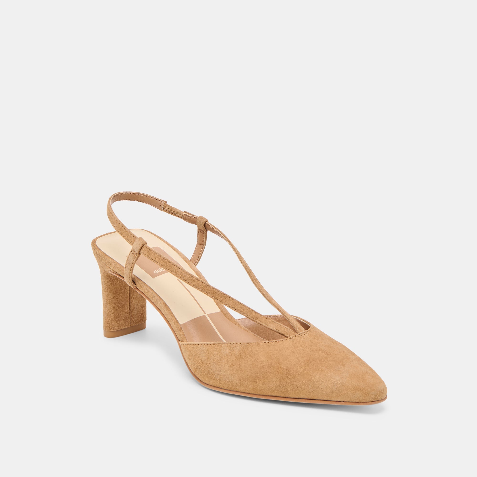 Dolce Vita SHOES | Ginay Lt Brown Suede Heels