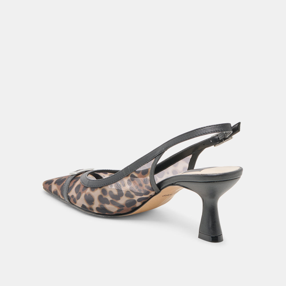 Dolce Vita SHOES | Lorine Leopard Mesh Heels