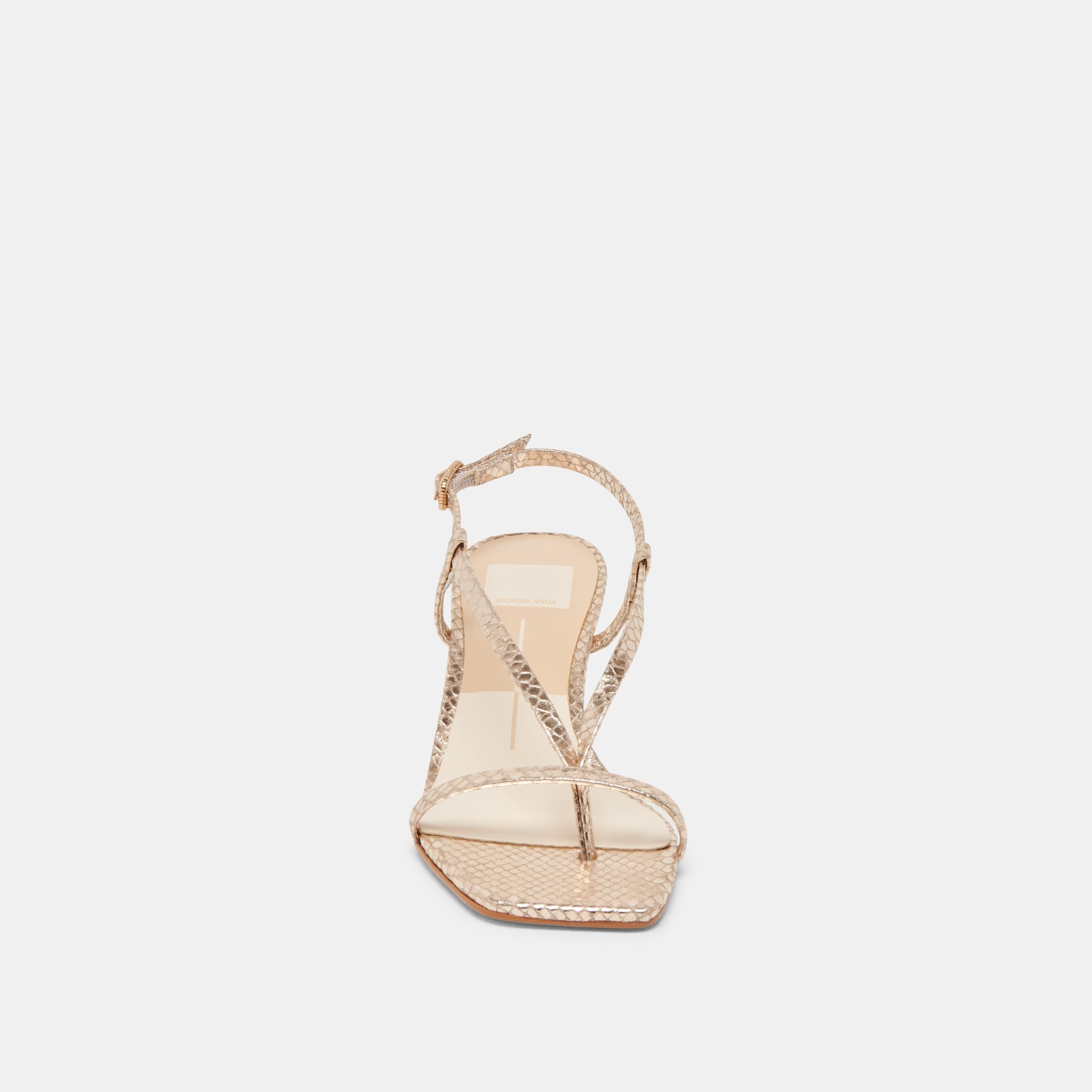 Dolce Vita SHOES | LAURY HEELS CHAMPAGNE EMBOSSED LEATHER
 – Dolce Vita