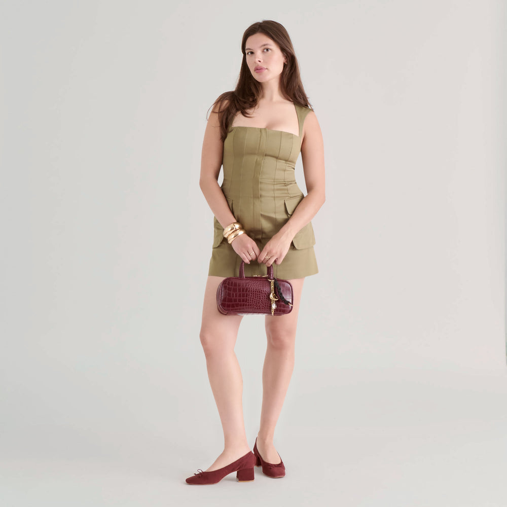 Dolce Vita SHOES | Karmin Brandy Suede Heels