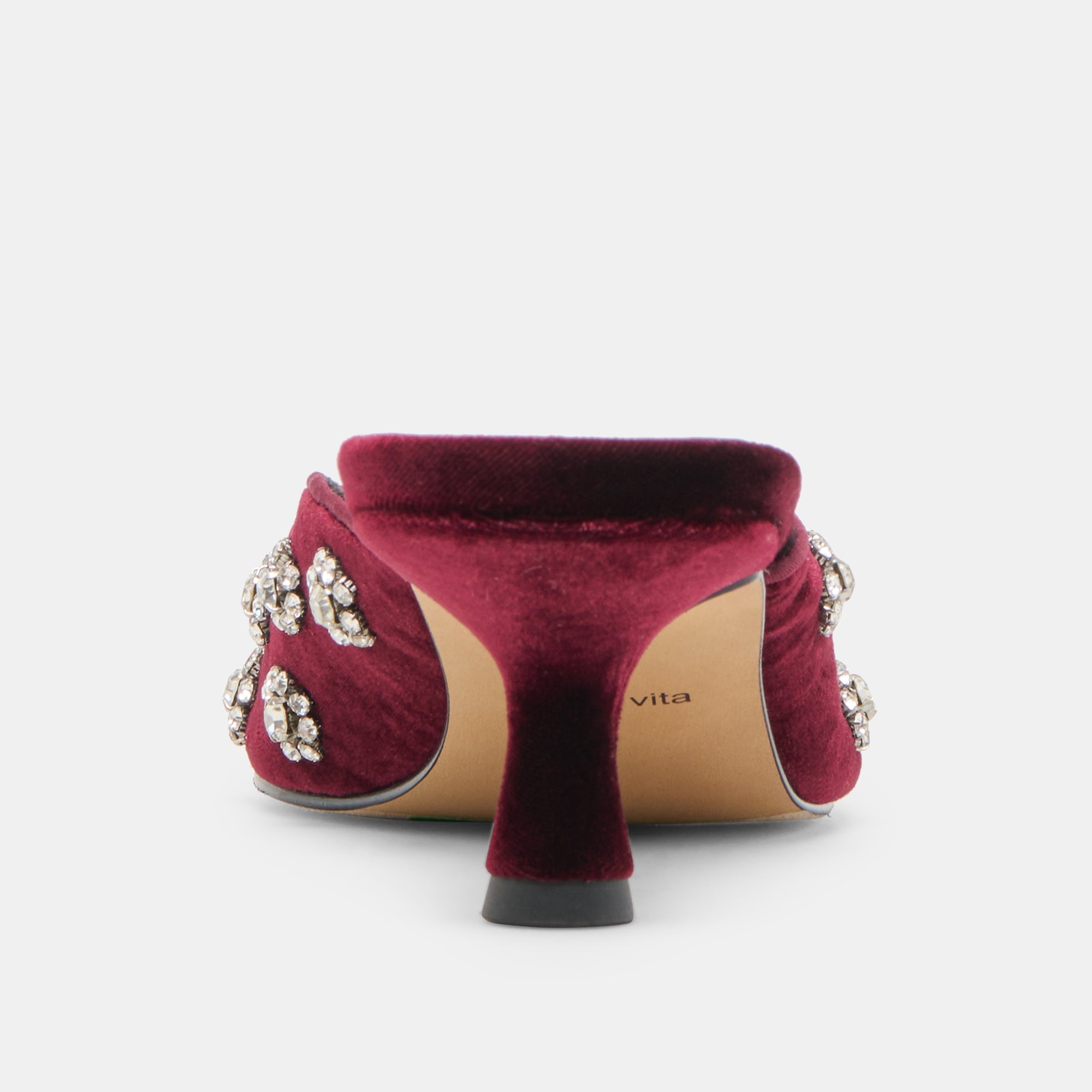 Dolce Vita SHOES | Clara Bordeaux Velvet Heels