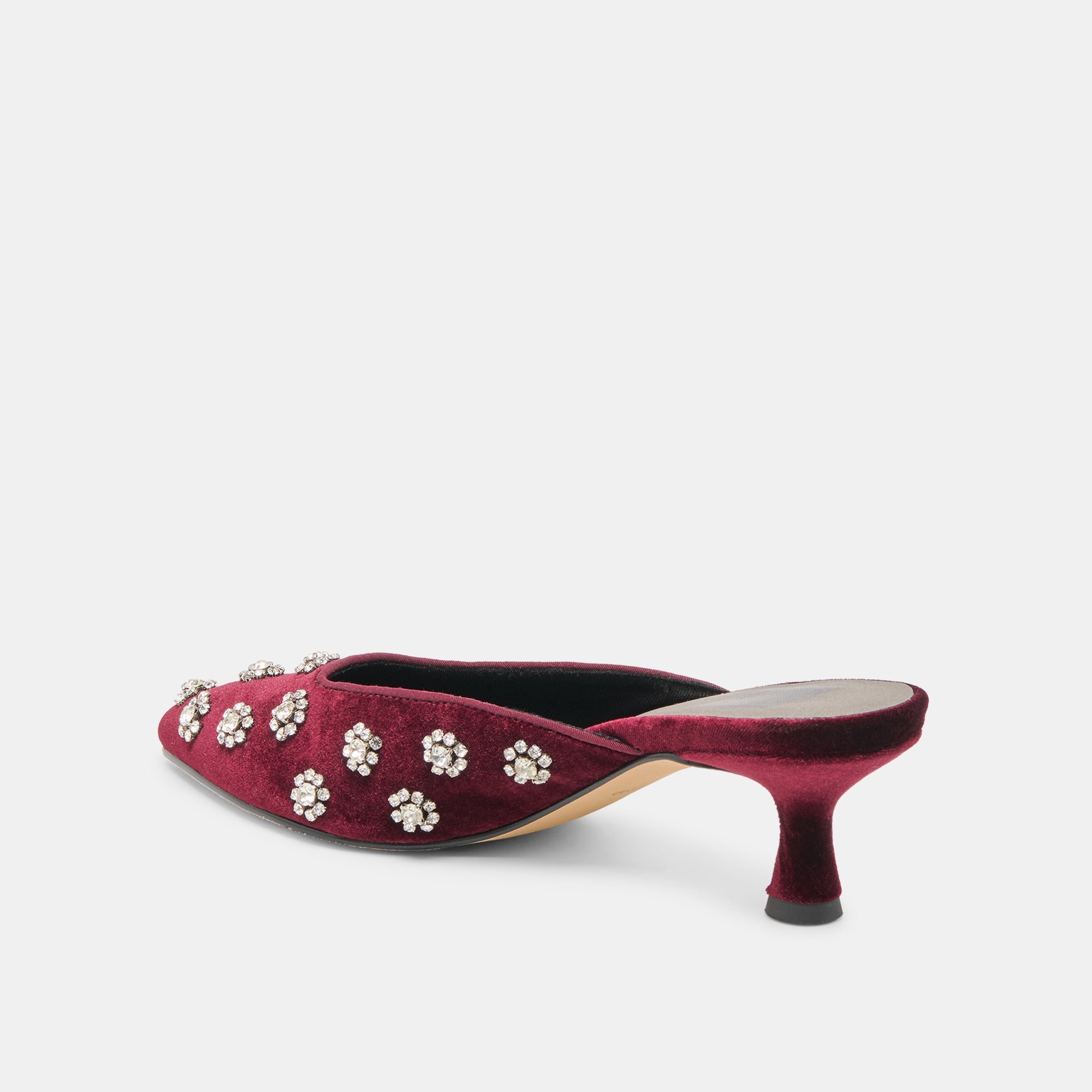 Dolce Vita SHOES | Clara Bordeaux Velvet Heels