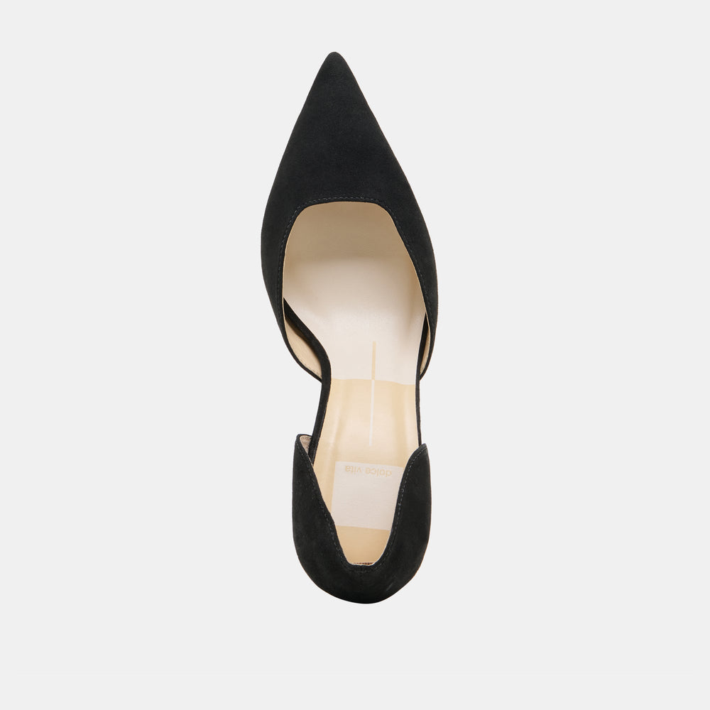Dolce Vita SHOES | ELOY HEELS ONYX SUEDE
 – Dolce Vita